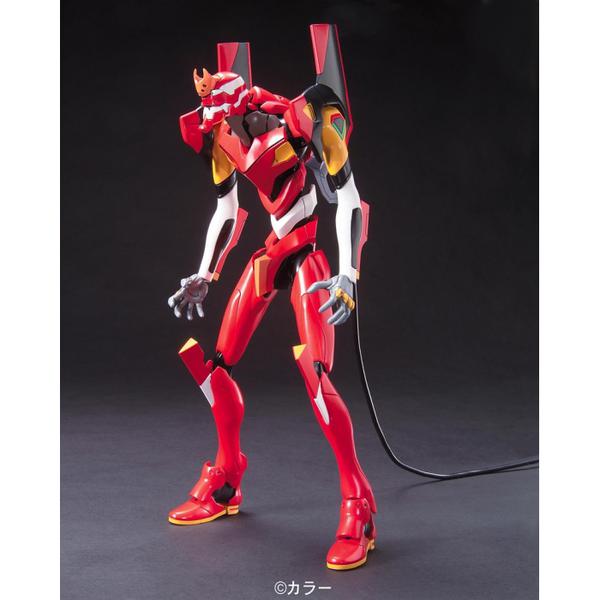 Bandai HG Eva-02 Evangelion 02 Version side view
