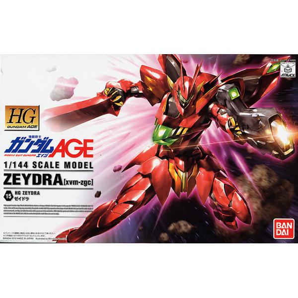 Bandai 1/144 HG Zeydra package artwork