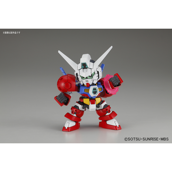Bandai SDBB Gundam Age-1 Normal/Titus/Spallow  action pose spallow punching
