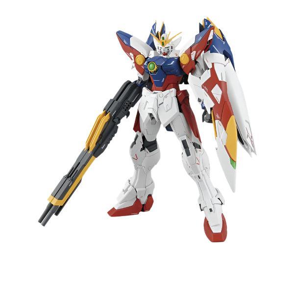 Bandai 1/100 MG Wing Gundam Proto-Zero EW front on view.