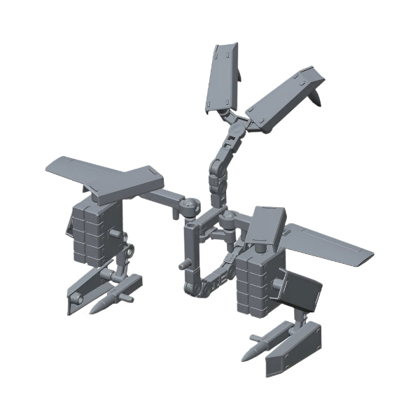 Bandai 1/144 HGBC Ballden Arm Arms alternative setup