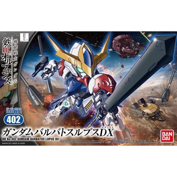 Bandai SDBB Gundam Barbatos Lupus DX package artwork