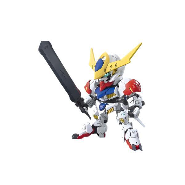 Bandai SDBB Gundam Barbatos Lupus DX front on view.