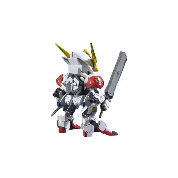 Bandai SDBB Gundam Barbatos Lupus DX rear view.