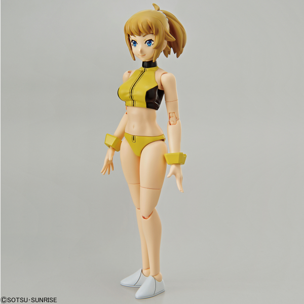 Bandai 1/144 HGBF Winning Fumina front on view. no armour