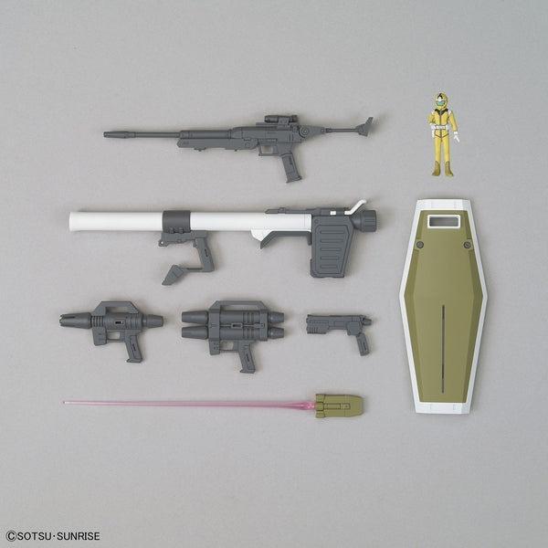 Bandai 1/100 MG RGM-79SC GM Sniper Custom inclusions