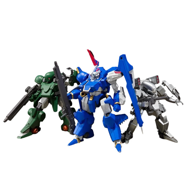 Super Mini-Pla Votoms Blue Knight Berserga Story 3 figures