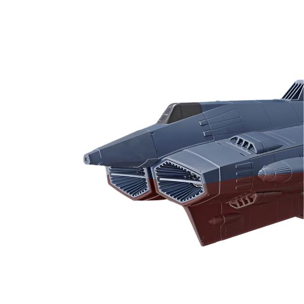 Bandai 1/1000 U.N.C.F. AAA Class DX cgi front nose
