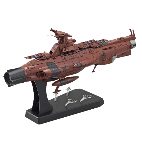 Bandai 1/1000 U.N.C.F.D-1 Dreadnought Class Mars Defence Line Set yamato 2022 red with cosmos tigers