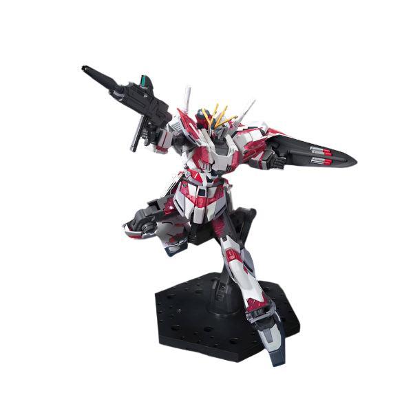Bandai 1/144 HGUC Narrative Gundam C-Packs action pose 1