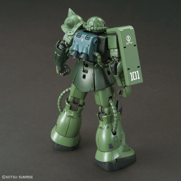 Bandai 1/144 HG Zaku II Type C-6/R6 rear view
