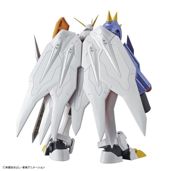 Bandai Figure Rise Standard Omegamon [Amplified] rear view.