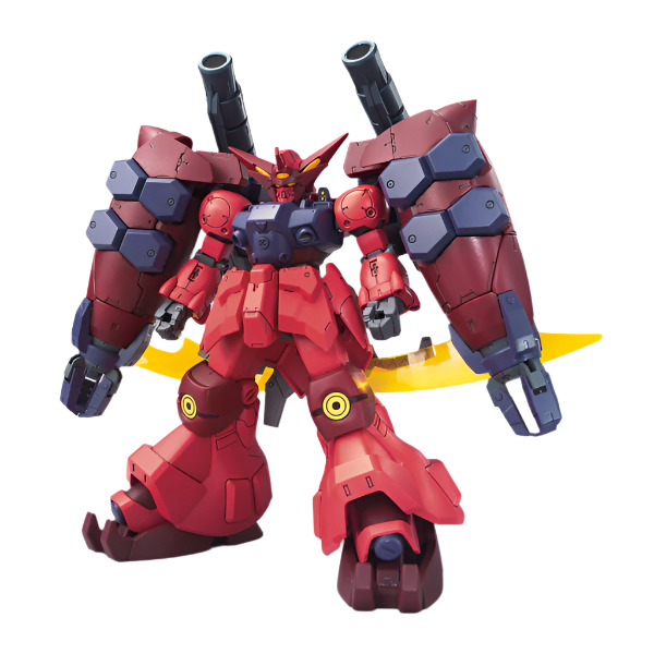 Bandai 1/144 HGBD:R Gundam GP-Rase-Two-Ten front on view.