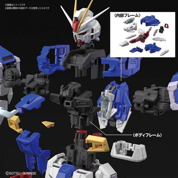 Bandai 1/144 RG Force Impulse Gundam unique waist construction