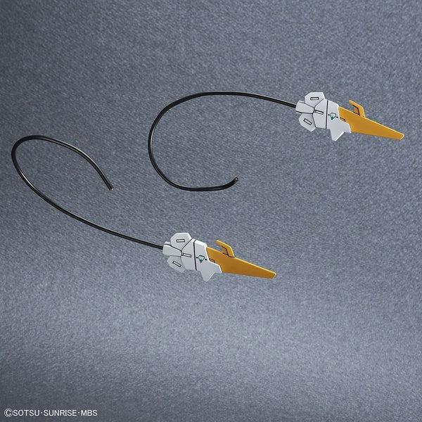 Bandai SD Gundam Cross Silhouette Gundam Barbatos Lupus Rex back lead wires and tail blades