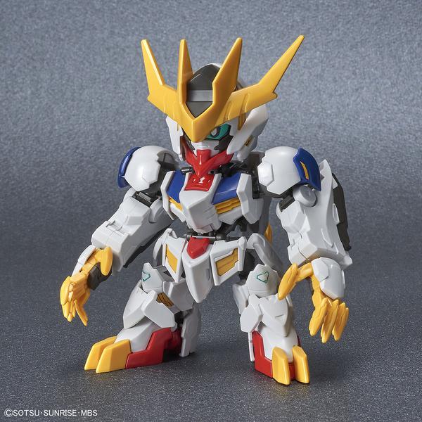 Bandai SD Gundam Cross Silhouette Gundam Barbatos Lupus Rex front on view.
