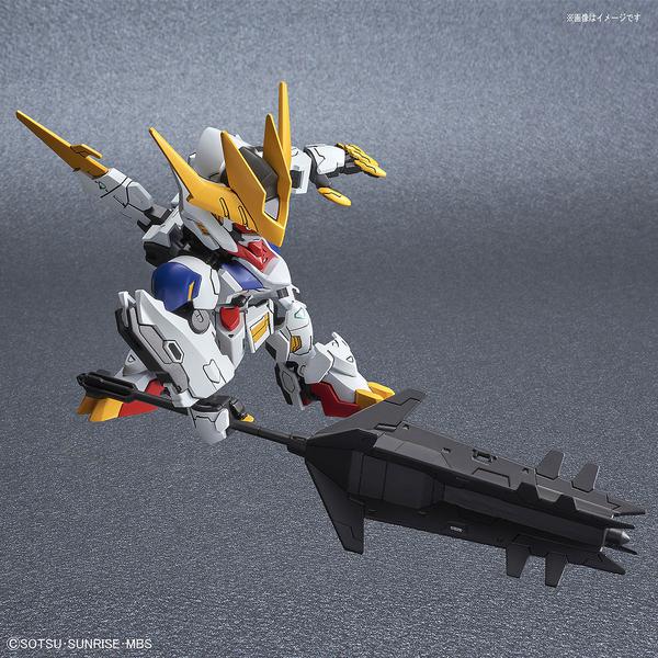 Bandai SD Gundam Cross Silhouette Gundam Barbatos Lupus Rex action pose