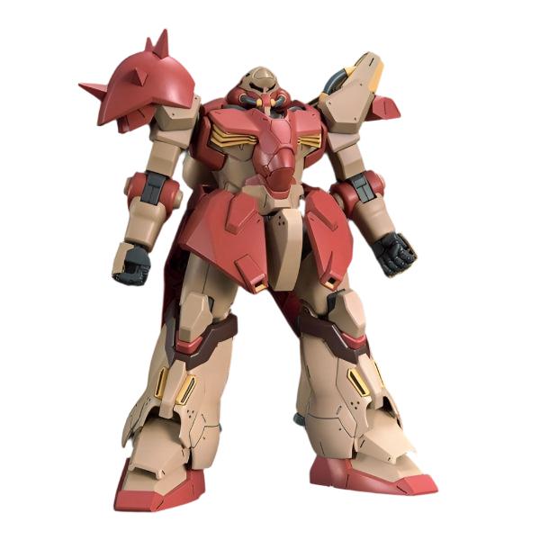 Bandai 1/144 HGUC Me02R-F01 Messer Type-F01 front on view. 2