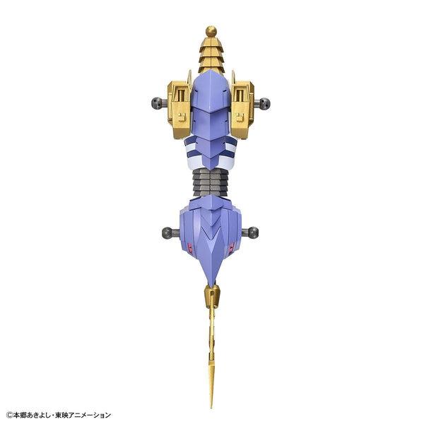 Bandai Figure Rise Standard Metalgarurumon view looking down