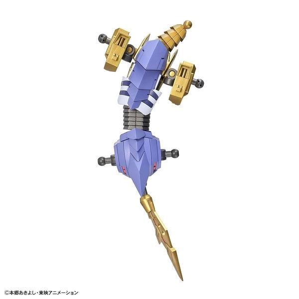Bandai Figure Rise Standard Metalgarurumon view looking down articulation