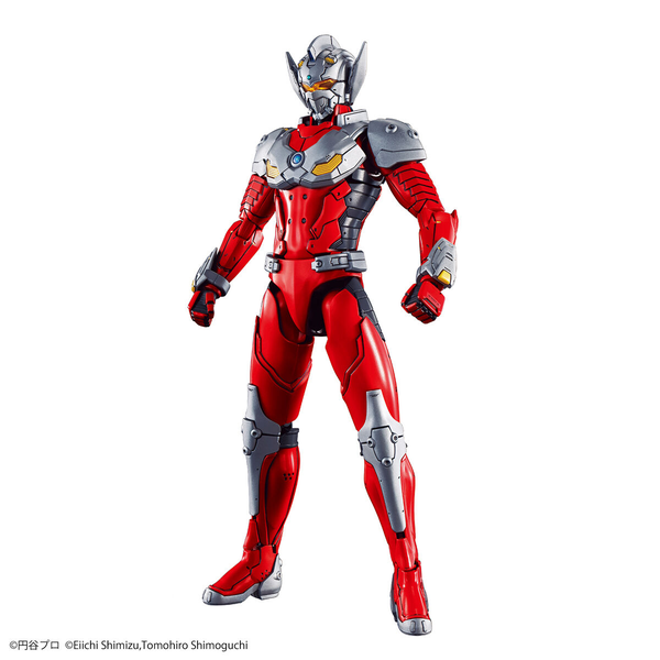 Bandai Figure-Rise Standard 1/12 Ultraman Suit Taro Action front on view.