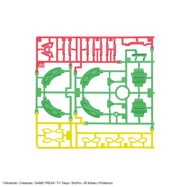 Bandai Pokemon Plamo Collection No.46 Rayquaza runner a1