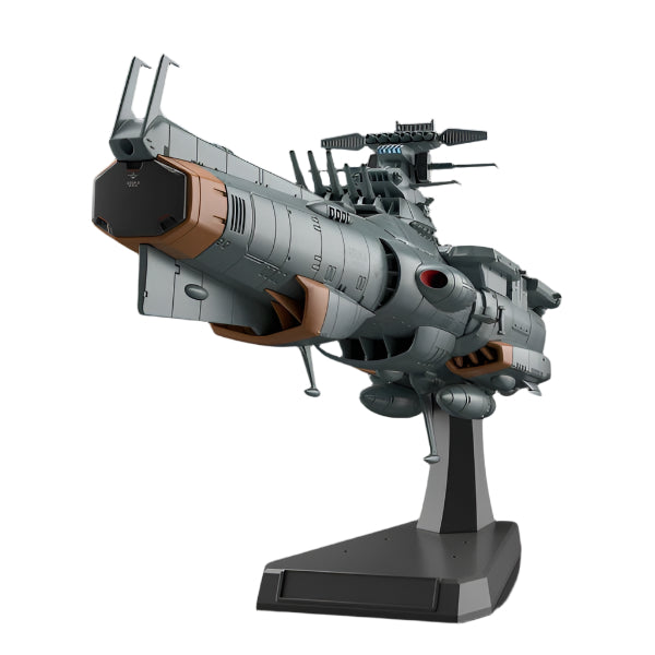 Bandai 1/1000 Earth Defence Force Dreadnought Upgraded Supply Mothership Asuka front on view.