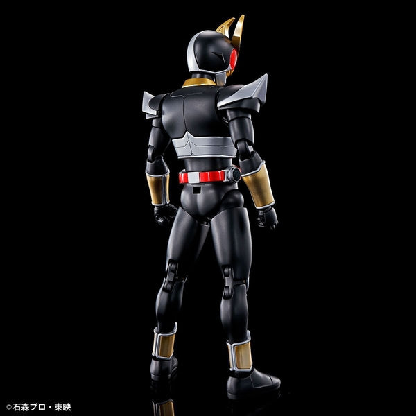 Bandai Figure Rise Standard Kamen Rider Agito Ground Form rear view.