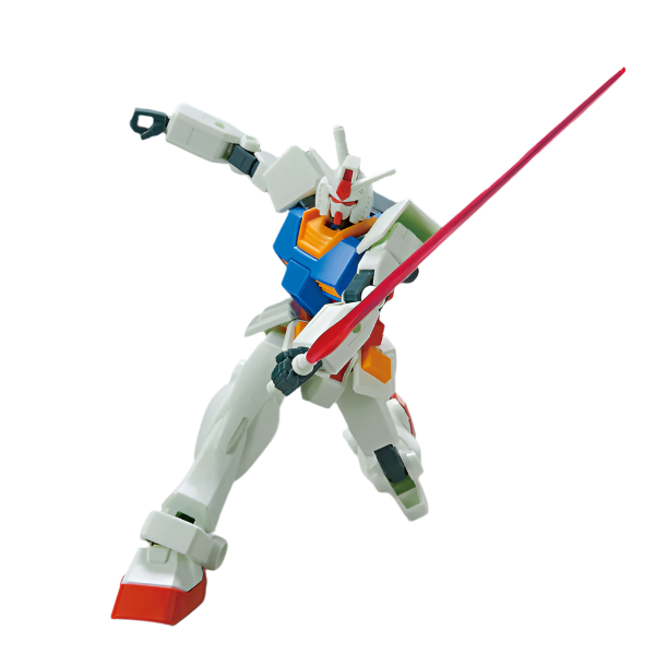 Bandai 1/144 EG RX-78-2 Gundam [full weapon set] with beam saber