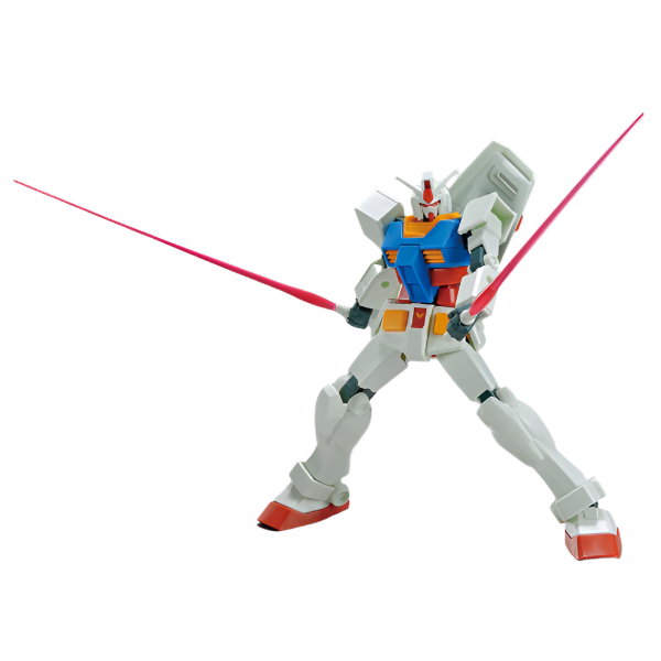 Bandai 1/144 EG RX-78-2 Gundam [full weapon set] with twin beam sabers