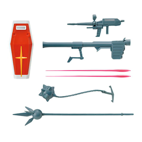 Bandai 1/144 EG RX-78-2 Gundam [full weapon set] included accessories