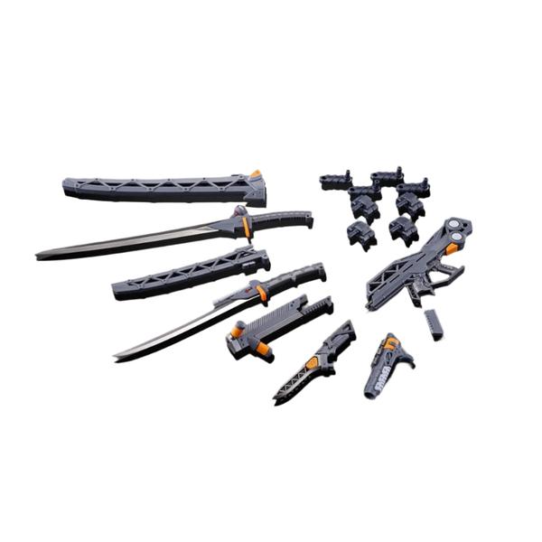 Bandai Metal Build Evangelion Exclusive Armed Set - what's included