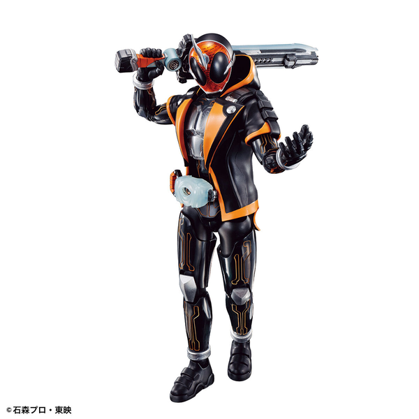 Bandai Figure Rise Standard Kamen Rider Ghost action pose with weapon. 