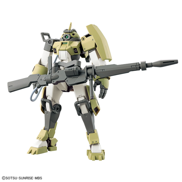 Bandai 1/144 HG Chuchu's Demi Trainer front on view.