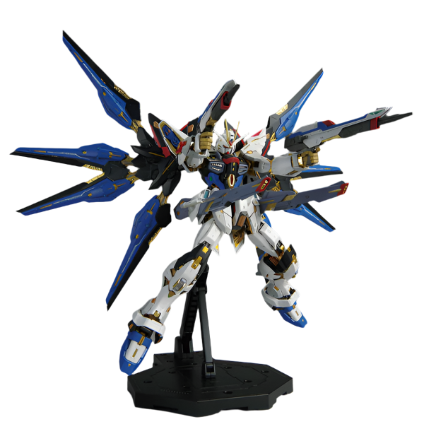 Bandai 1/100 MGEX Strike Freedom Gundam action pose 2