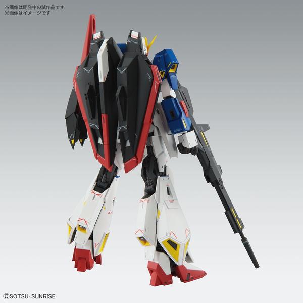 Bandai 1/100 MG Zeta Gundam Ver Ka rear view.