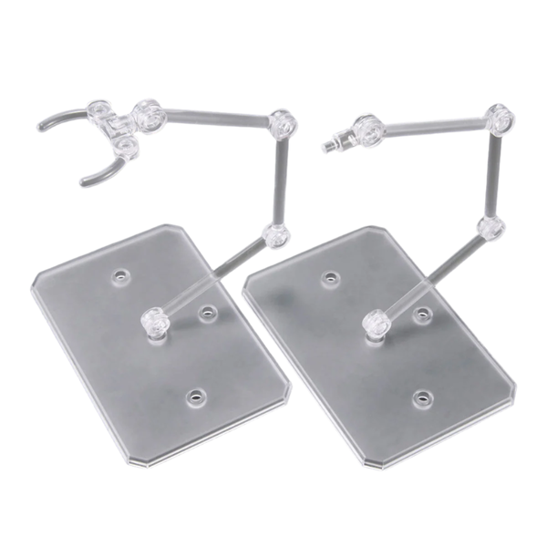 Bandai Action Base No.6 2 DISPLAY STANDS INCLUDED