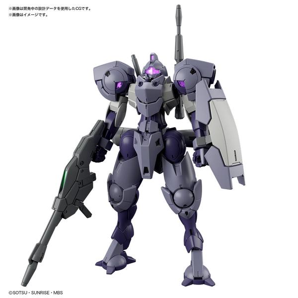 Bandai 1/144 HG Heimdree Sturm front on view.