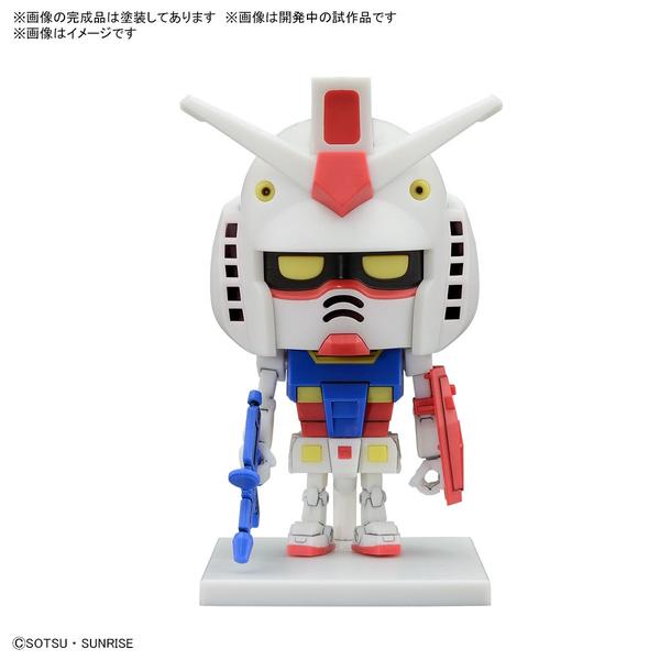 Bandai 1/1 Gunpla-kun DX Set (with Runner Ver. Recreated Parts) front on view.