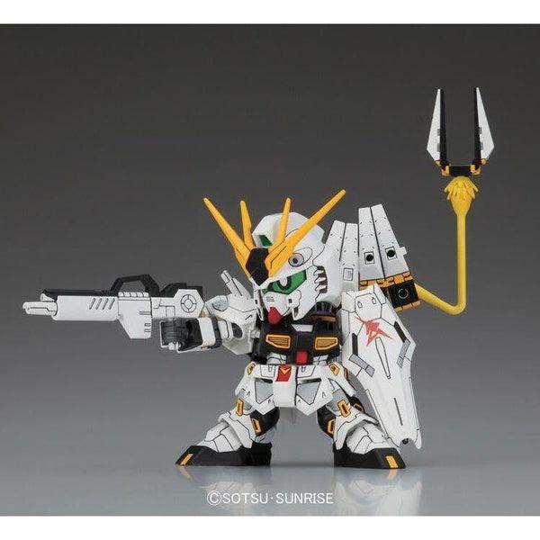 Bandai 1/144 SDBB NU Gundam with fin funnel and beam rifle