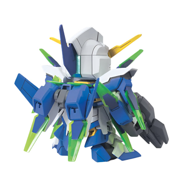 Bandai SDBB Gundam Age FX rear view.