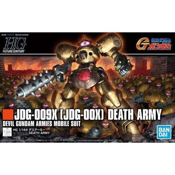 Bandai 1/144 HGFC JDG-009X Death Army package art