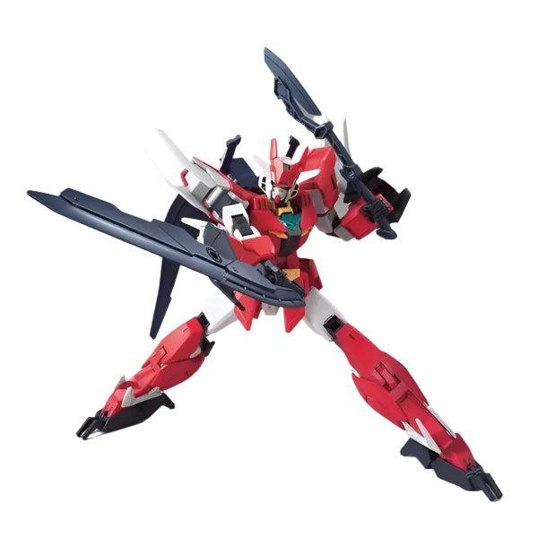 Bandai 1/144 HGBD:R Core Gundam (Real Type Colour) and Marsfour Unit action pose