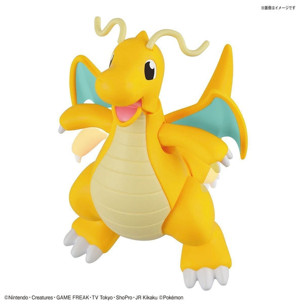 Bandai Pokemon Plamo Collection No.43 Charizard (Battle Ver.) & Dragonite vs Set dragonite happy face