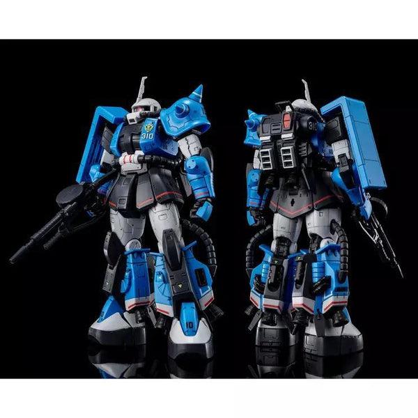 P-Bandai RG 1/144 MS-06R-1A Uma Lightning's Zaku II front and back