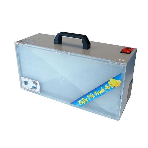 Spray Booth with LED Light and Single Fan folded closed