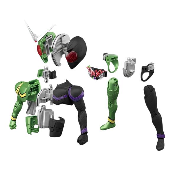 Bandai Figure-Rise Standard Kamen Rider Double Cyclone Joker assembly options