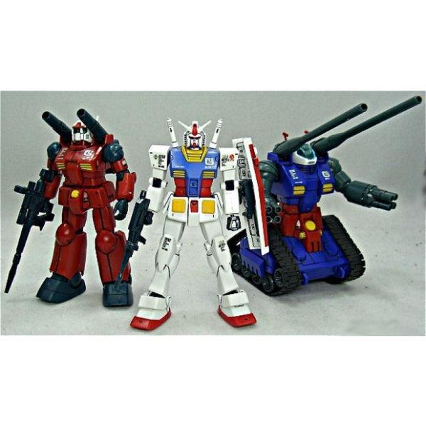 Bandai 1/144 HGUC Gundam Operation V the 3 models constructed