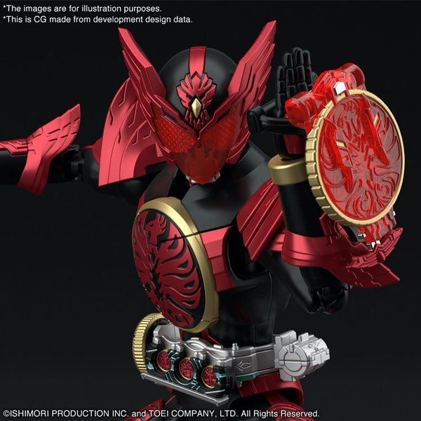 Bandai Figure Rise Standard Kamen Rider 000 Tajadoru Combo close up