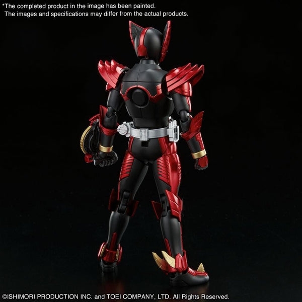 Bandai Figure Rise Standard Kamen Rider 000 Tajadoru Combo rear view.